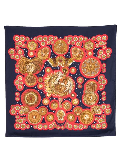 hermes scarves pre owned